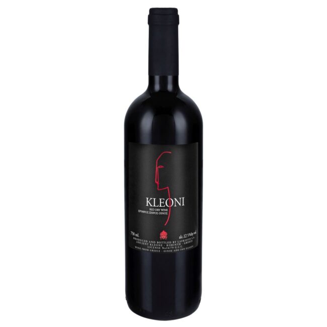 Wino greckie Lafkiotis Kleoni Imiglykos Red, Agiorgitiko, czerwone, wytrawne