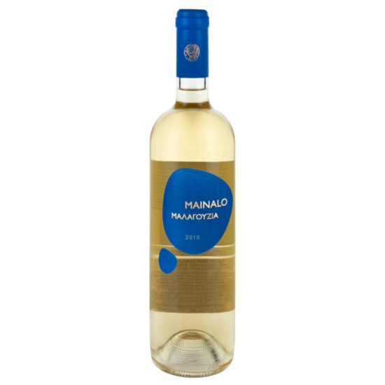 Wino greckie Mainalo Malagousia, białe, wytrawne