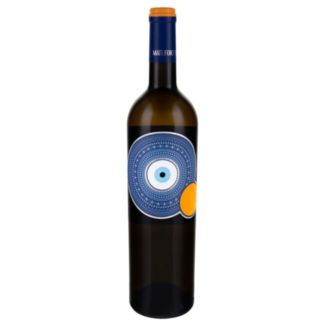 Wino greckie Mati Fortuna Yellow Edition,Chardonnay, Moschofilero, białe, wytrawne