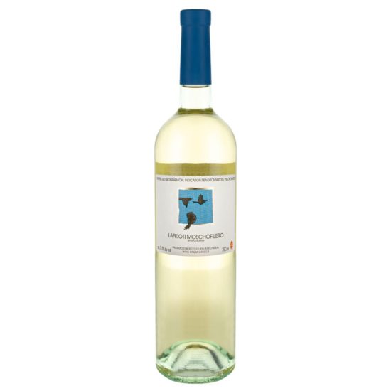 Wino greckie Lafkioti Moschofilero, białe, wytrawne