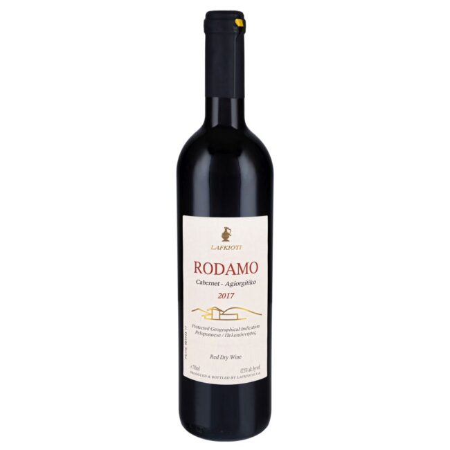 Wino greckie Rodamo, Cabernet Sauvignon, Agiorgitiko, czerwone, wytrawne