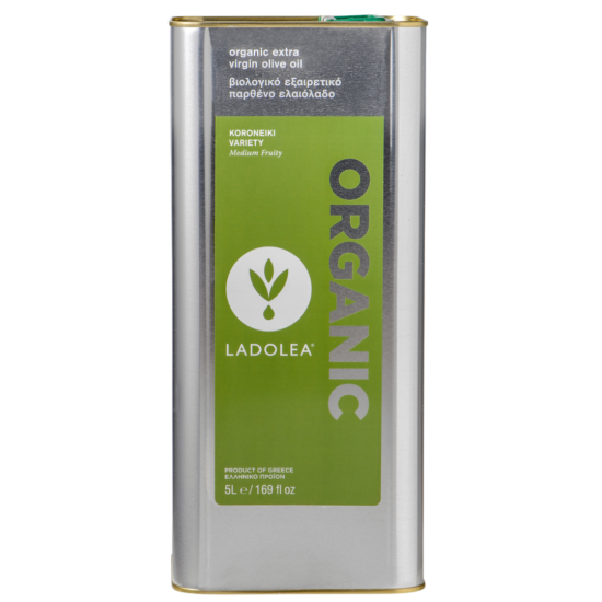 Grecka niefiltrowana oliwa z oliwek Koroneiki Organic