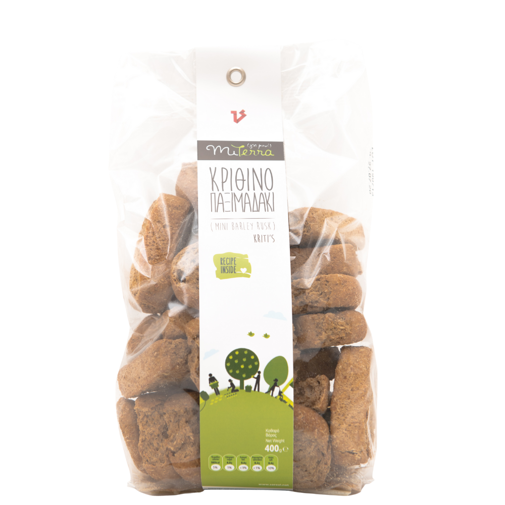 Suchary MiTerra pełnoziarniste mini 400g