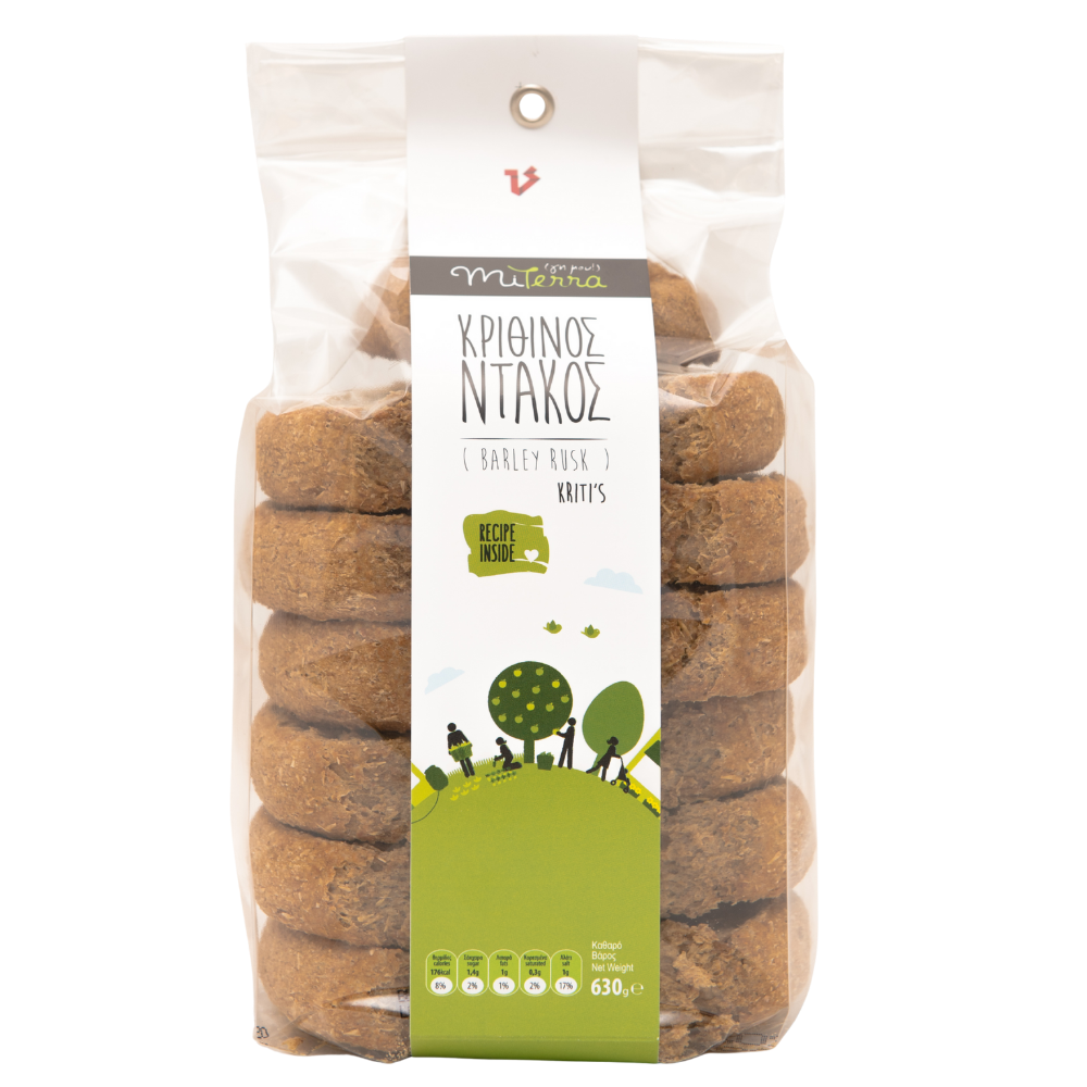 Suchary MiTerra pełnoziarniste 630g