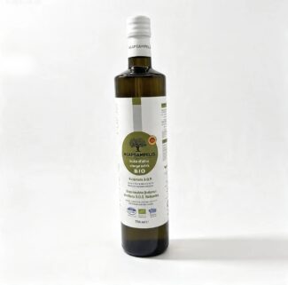 Grecka oliwa Kapsampelis Kalamata z oliwek Koroneiki, extra virgin BIO 0,75l
